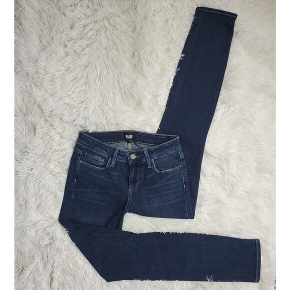 Paige Verdugo Ankle Skinny Jeans 25 / 0 - Picture 2 of 10